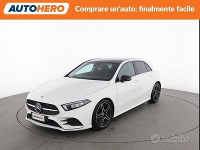 Usata Mercedes A180 Premium 115 CV (84 kW) 2021 Bianco Berlina