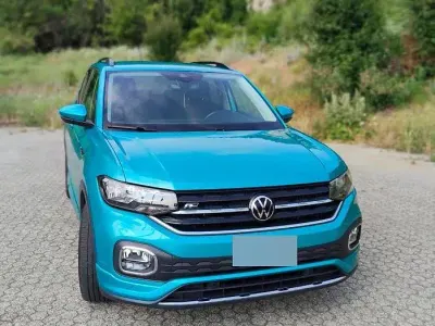 Usata VW T-Cross Sportline 110 CV (80 kW) 2022 Verde SUV