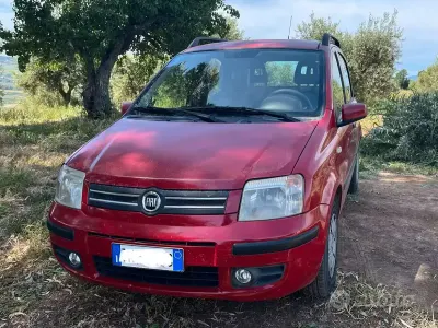 Usata Fiat Panda 60 CV (44 kW) 2008 Rosso Utilitaria