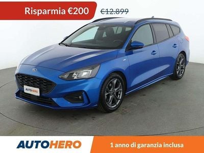 Blu Usata 2019 Ford Focus ST-Line Station wagon | 12.699 € (Buon prezzo)
