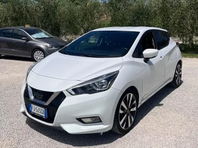 Usata Nissan Micra 90 CV (66 kW) 2017 Bianco Utilitaria