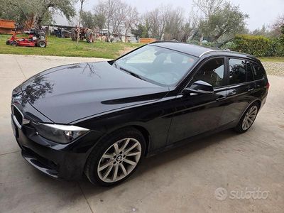 Usata BMW 318 143 CV (105 kW) 2013 Nero Station wagon
