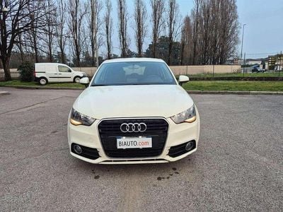 Usata Audi A1 Ambition 105 CV (77 kW) 2013 Bianco Utilitaria