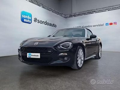 Usata Fiat 124 Spider Lusso 140 CV (102 kW) 2018 Nero Cabrio