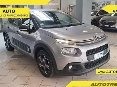 Usata Citroën C3 Feel 83 CV (61 kW) 2019 Grigio Utilitaria