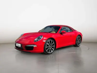 Usata Porsche 911 Carrera Cabriolet 349 CV (256 kW) 2013 Rosso Cabrio
