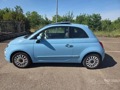 Occasion Fiat 500 Lounge 69 ch (50 kW) 2016 Bleue Berline