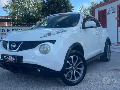 Usata Nissan Juke Acenta 110 CV (80 kW) 2011 Bianco SUV