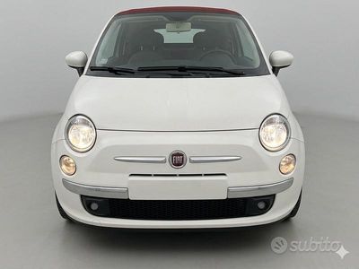 Usata Fiat 500 Lounge 2013 Bianco Cabrio