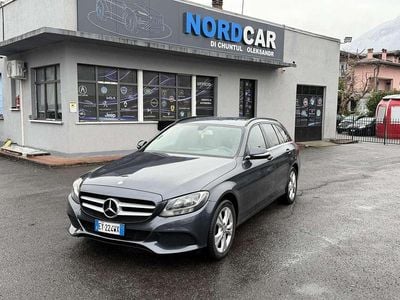 Usata Mercedes C180 Avantgarde 116 CV (85 kW) 2015 Grigio Station wagon