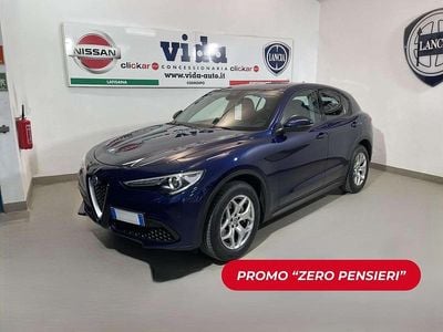 Usata Alfa Romeo Stelvio 190 CV (139 kW) 2020 Blu / metallizzato SUV