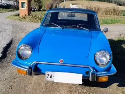 Usata Fiat 850 Sport 1970 Blu Cabrio