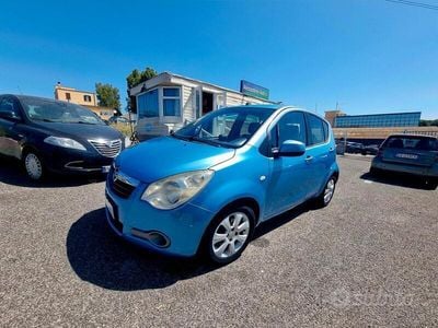 Usata Opel Agila Enjoy 65 CV (47 kW) 2009 Blu Utilitaria