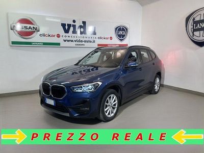 Usata BMW X1 Advantage 116 CV (85 kW) 2021 Blu / metallizzato SUV