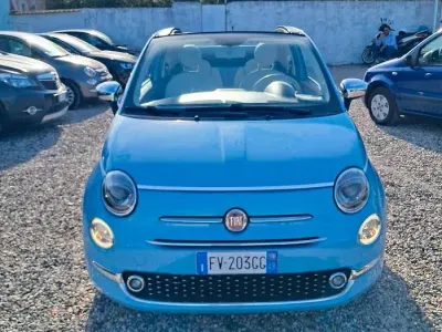 Usata Fiat 500C 69 CV (50 kW) 2019 Bluazzurro Cabrio