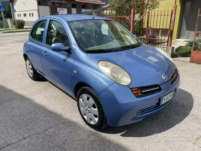 Usata Nissan Micra Acenta 82 CV (60 kW) 2004 Blu Utilitaria