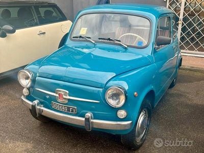Usata Fiat 600D 1960 Blu Utilitaria