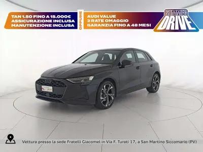 Usata Audi A3 Advanced Plus 150 CV (110 kW) 2025 Nero mito metallizzato Berlina