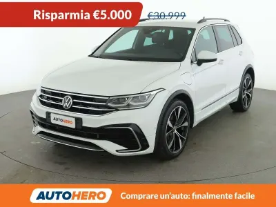 Brugt VW Tiguan R-line 245 HK (180 kW) 2021 Hvid SUV