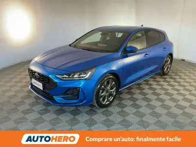 Usata Ford Focus ST-Line 125 CV (91 kW) 2023 Blu/azzurro Berlina