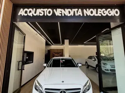 Usata Mercedes C200 Premium 136 CV (100 kW) 2015 Bianco Berlina