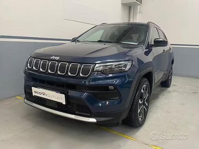 Usata Jeep Compass Limited 131 CV (96 kW) 2022 Blu SUV