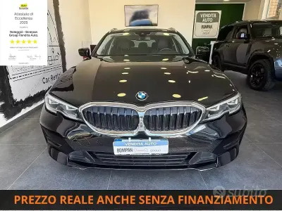 Usata BMW 318 Luxury Line 150 CV (110 kW) 2021 Nero Station wagon