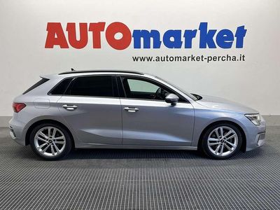 Usata Audi A3 S-Line 200 CV (147 kW) 2023 Argento Berlina
