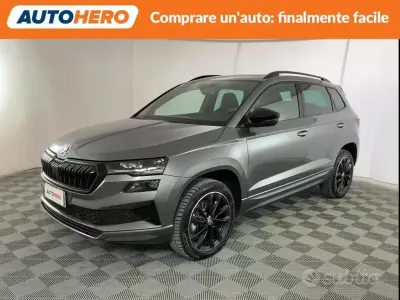 Usata Skoda Karoq SportLine 150 CV (110 kW) 2023 Grigio SUV