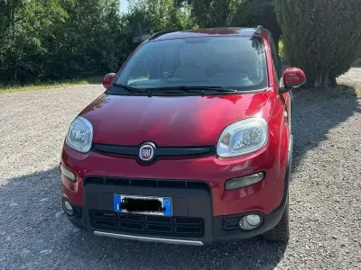 Usata Fiat Panda 4x4 75 CV (55 kW) 2013 Rosso Utilitaria