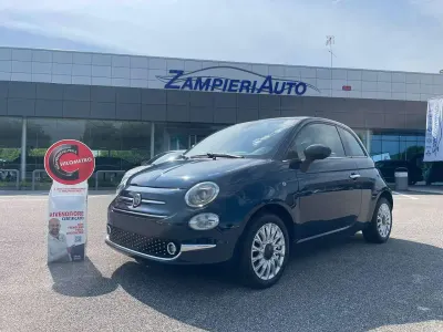 Usata Fiat 500 Lounge 69 CV (50 kW) 2015 Blu/azzurro Utilitaria