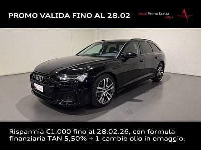 Usata Audi A6 S-Line 204 CV (150 kW) 2024 Nero mythos metallizzato Station wagon