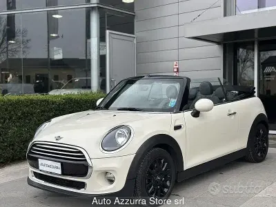 Usata Mini Cooper D Cabriolet Hype 116 CV (85 kW) 2020 Bianco Cabrio