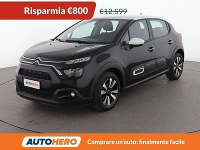 Begagnad Citroën C3 Shine 102 HK (75 kW) 2020 Svart Halvkombi