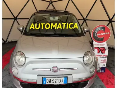 Usata Fiat 500 Lounge 69 CV (50 kW) 2009 Grigio Cabrio