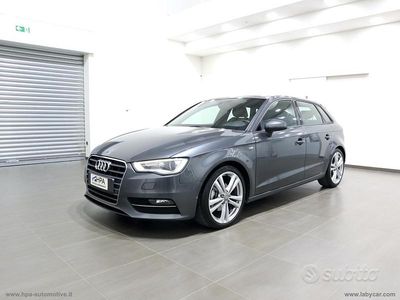 Usata Audi A3 S-Line 149 CV (109 kW) 2013 Grigio Berlina