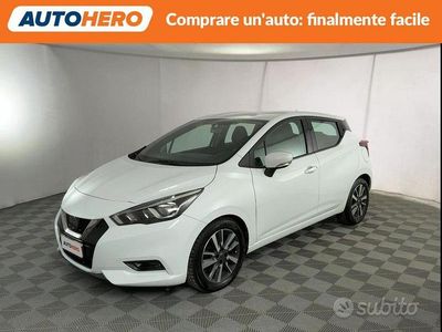 Usata Nissan Micra Acenta 90 CV (66 kW) 2017 Bianco Utilitaria