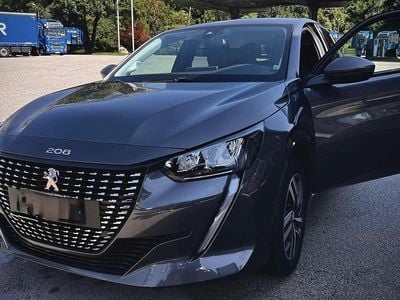 Usata Peugeot 208 Allure 102 CV (75 kW) 2021 Grigio Utilitaria