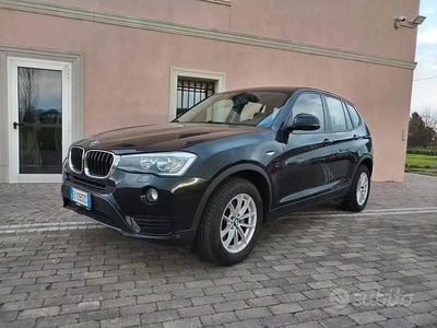 Usata BMW X3 190 CV (139 kW) 2015 Nero SUV