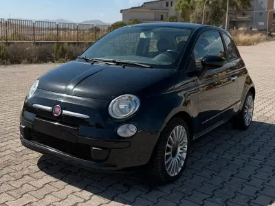 Usata Fiat 500 69 CV (50 kW) 2009 Nero Cabrio