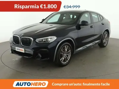 Brugt BMW X4 M Sport 190 HK (139 kW) 2020 Blå SUV
