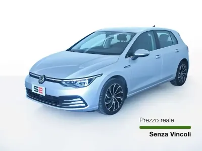 Usata VW Golf VIII Style 131 CV (96 kW) 2023 Argento Berlina