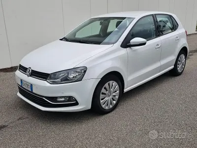 Usata VW Polo 75 CV (55 kW) 2015 Bianco Berlina