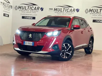 Usata Peugeot 2008 Allure 110 CV (80 kW) 2021 Rosso SUV