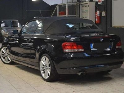 Usata BMW 120 Cabriolet 177 CV (130 kW) 2010 Nero Cabrio