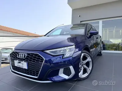 Usata Audi A3 S-Line 116 CV (85 kW) 2022 Bluazzurro Berlina