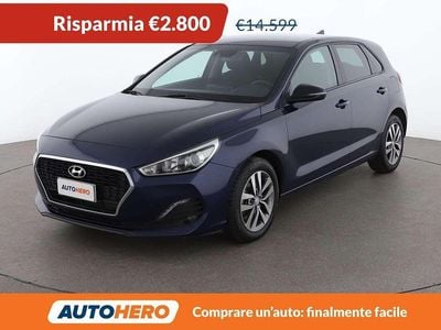 Usata Hyundai i30 116 CV (85 kW) 2019 Blu Berlina