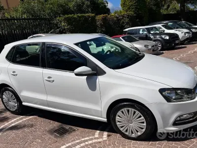 Usata VW Polo 75 CV (55 kW) 2015 Bianco Utilitaria