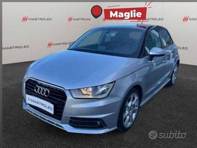 Usata Audi A1 Sportback 90 CV (66 kW) 2017 Grigio Utilitaria