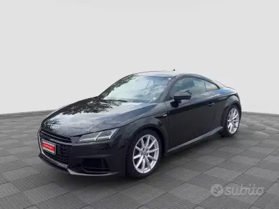 Usata Audi TT S-Line 179 CV (131 kW) 2016 Nero Coupé